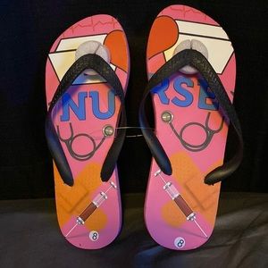 NWT Nurse Flipflops size 8